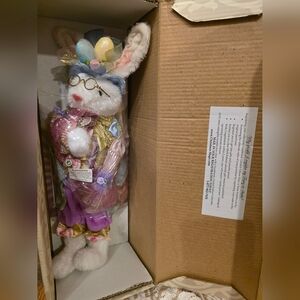 Mark Roberts Mr Easter Bunny Small 51-05240-MR w/ Box Retired Spring Decor
